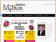 Tablet Screenshot of mytownneedhamma.com